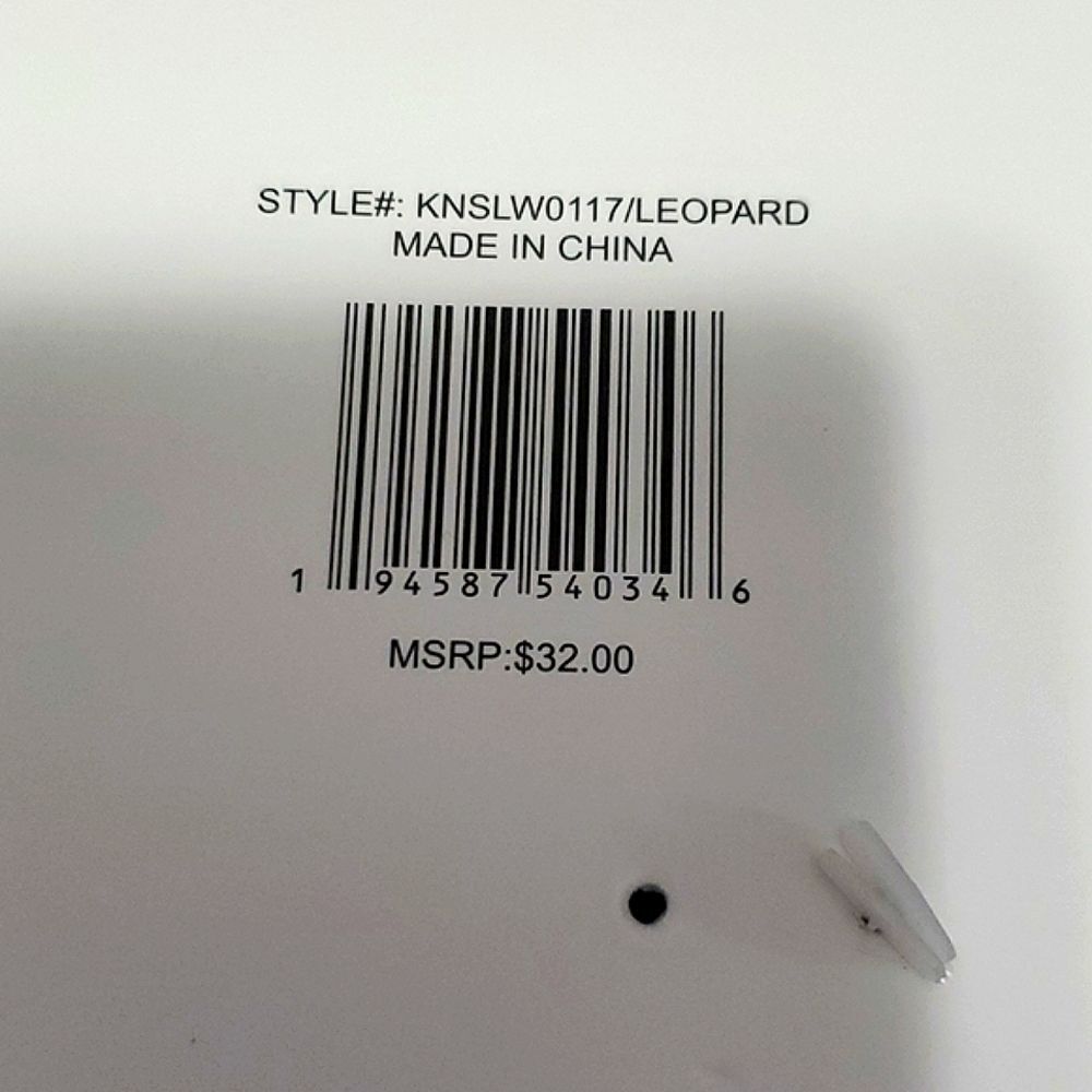 Kensie Leopard Print Soft Fuzzy Memory Foam Slipp… - image 11